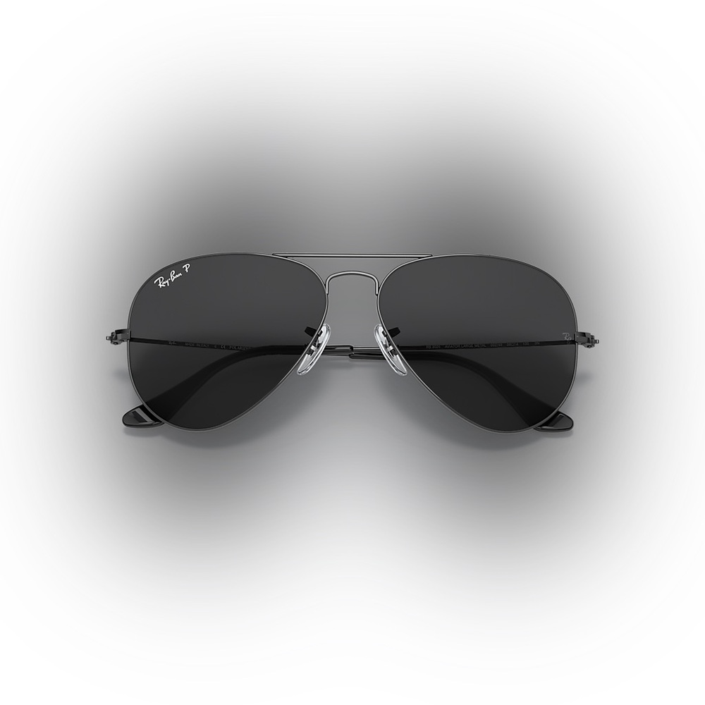 Ray Ban RB3025 Aviator in Total Black